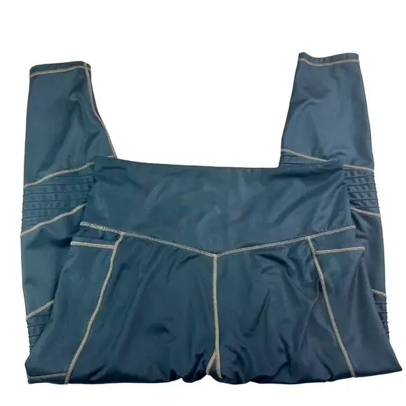 Athleta Inclination Moto Tight Leggings Activewear Pants - Picture 5 of 5